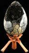Septarian Dragon Egg Geode - Removable Piece #53037-2